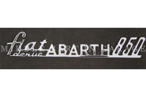 FIAT ABARTH 850 DERIVITIONE BADGE